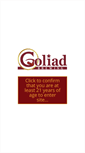 Mobile Screenshot of goliadbrewing.com